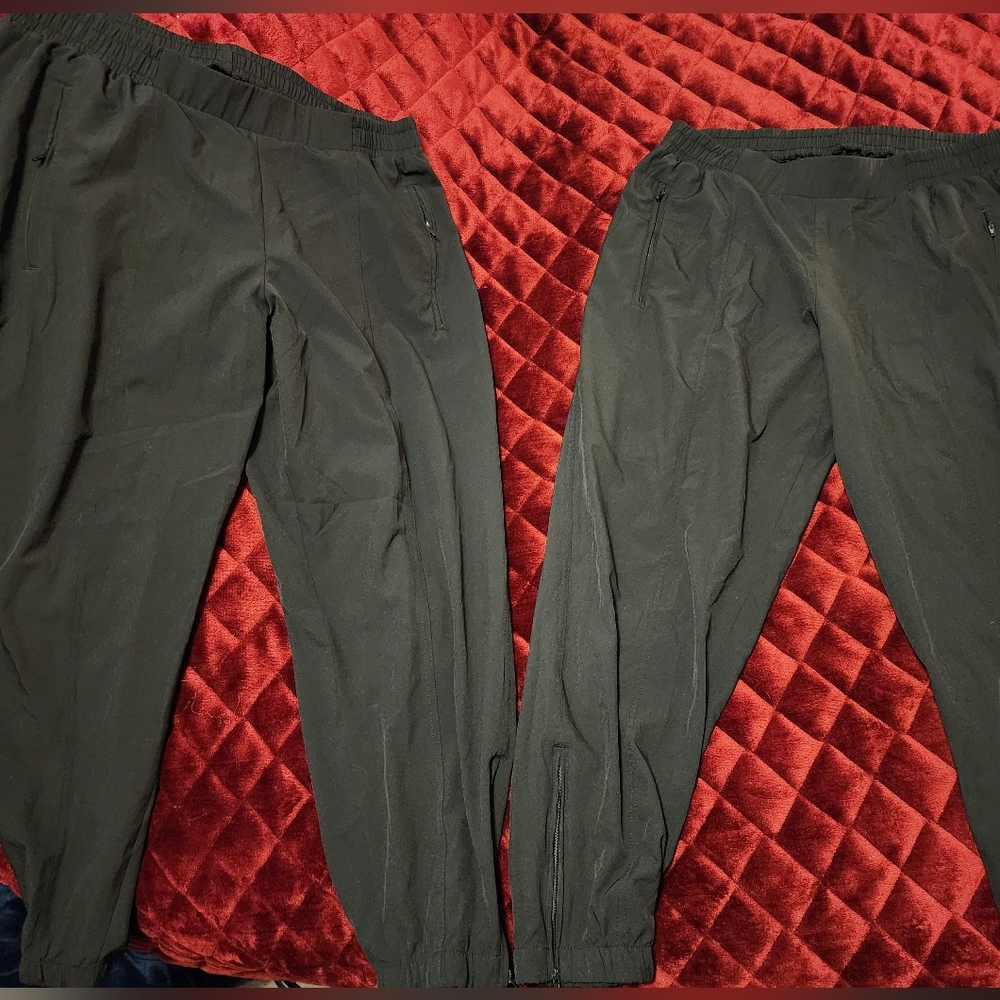 2 pairs of Old Navy Active Stretch tech joggers